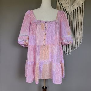 Maeve | Gable Tiered Tunic 2X